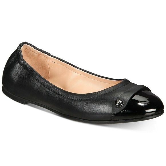 COACH Brandi Ballet Flats Shoes Black - Picture 1 of 3